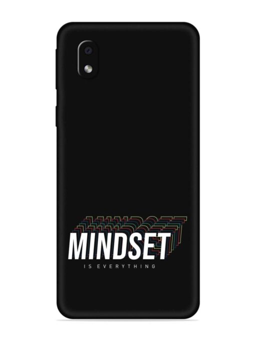 Mindset Everything Slogan Embossed Soft Silicone Case for Samsung Galaxy M01 Core Zapvi