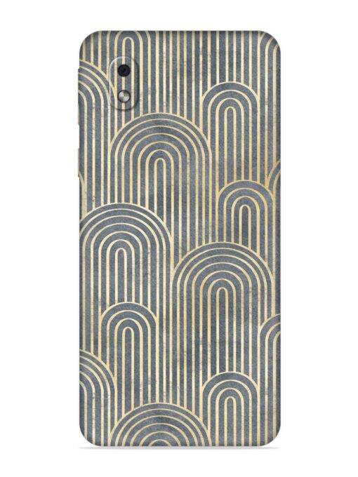 Art Deco Style Embossed Soft Silicone Case for Samsung Galaxy M01 Core Zapvi