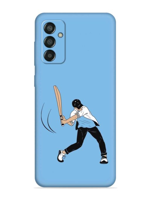 Cricket Gully Boy Embossed Soft Silicone Case for Samsung Galaxy M13 (4G) Zapvi