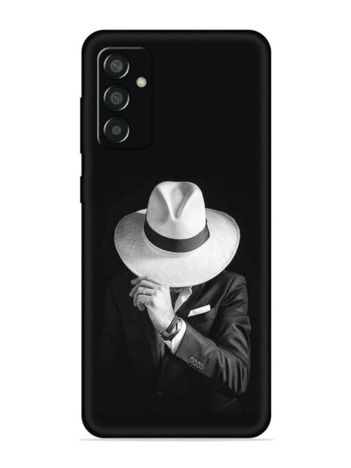 Men Under Hat Embossed Soft Silicone Case for Samsung Galaxy M13 (4G) Zapvi