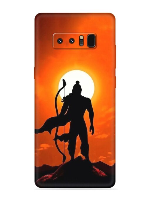 Shree Ram Embossed Soft Silicone Case for Samsung Galaxy Note 8 Zapvi