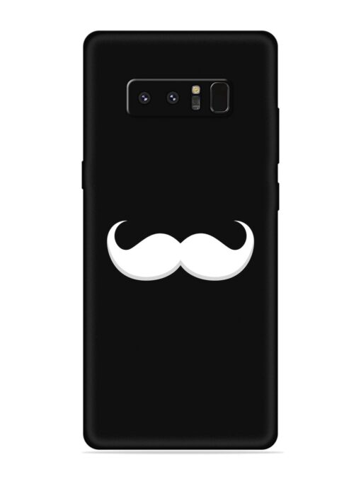 Mustache Vector Embossed Soft Silicone Case for Samsung Galaxy Note 8 Zapvi