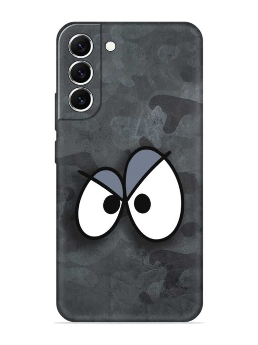 Big Eyes Night Mode Embossed Soft Silicone Case for Samsung Galaxy S21 Fe (5G) Zapvi