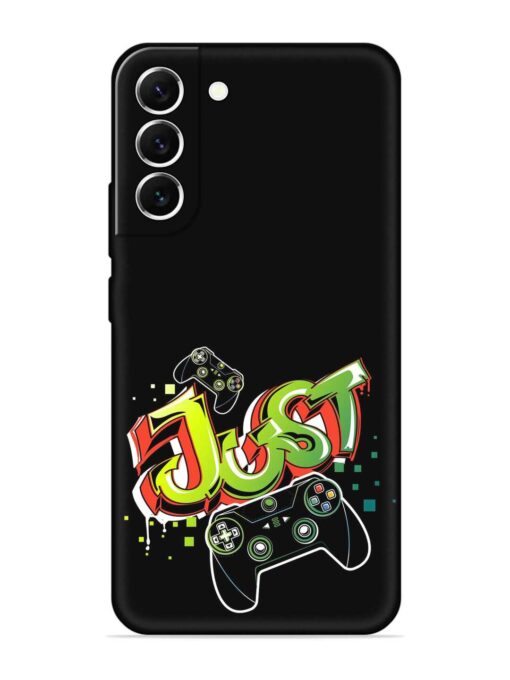 Graffiti Gamepad Illustration Embossed Soft Silicone Case for Samsung Galaxy S21 Fe (5G) Zapvi