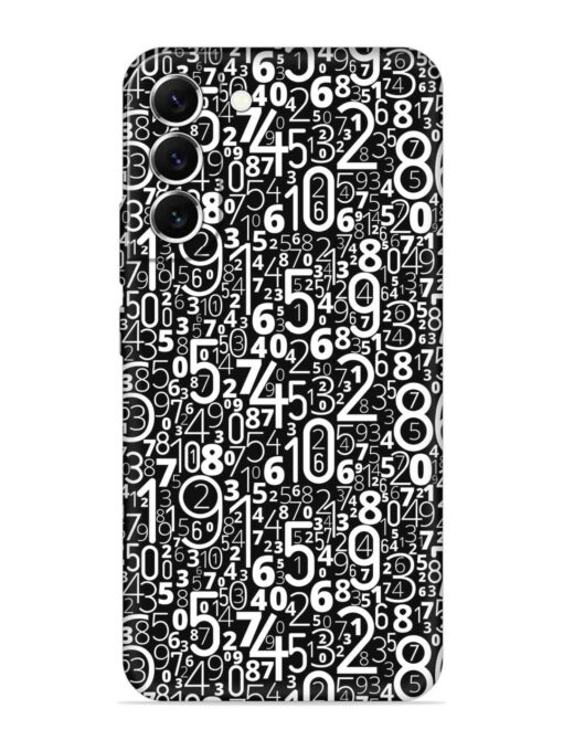 Many Numbers Different Embossed Soft Silicone Case for Samsung Galaxy S21 Fe (5G) Zapvi