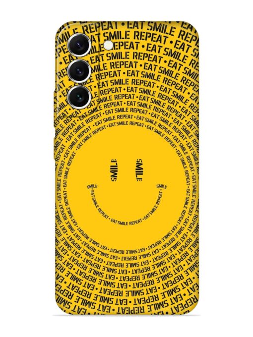 Smiley Embossed Soft Silicone Case for Samsung Galaxy S21 Fe (5G) Zapvi