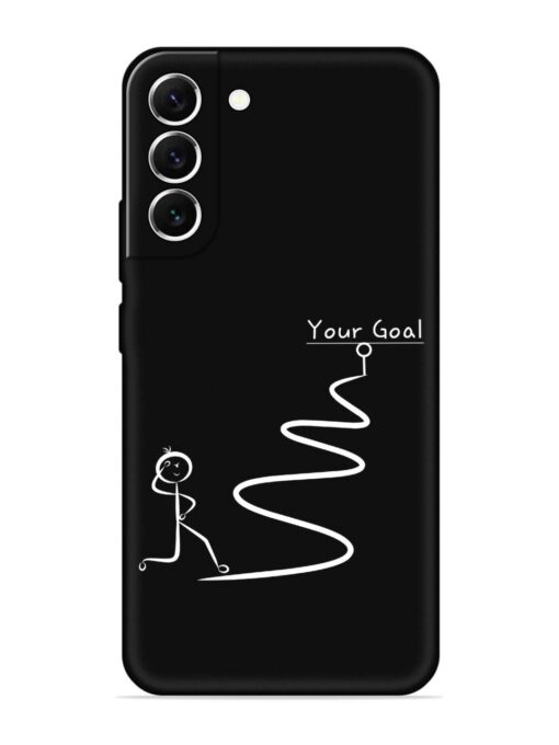 Your Goal Embossed Soft Silicone Case for Samsung Galaxy S21 Fe (5G) Zapvi