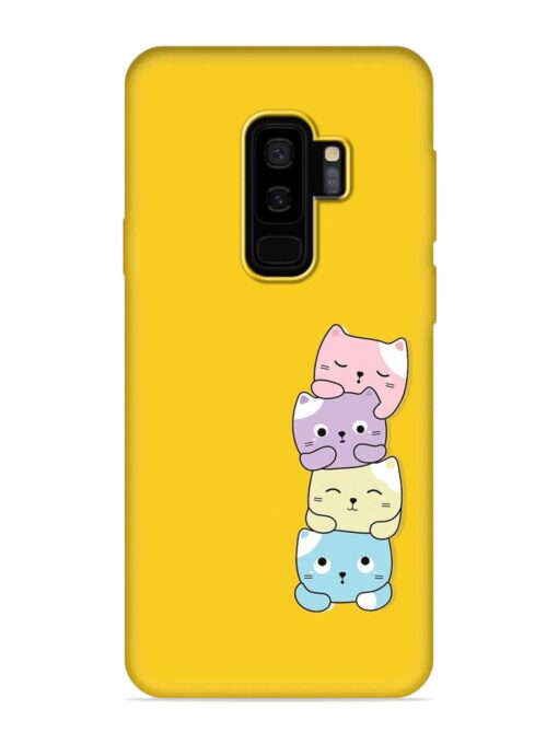 Cartoon Anime Embossed Soft Silicone Case for Samsung Galaxy S9 Plus Zapvi