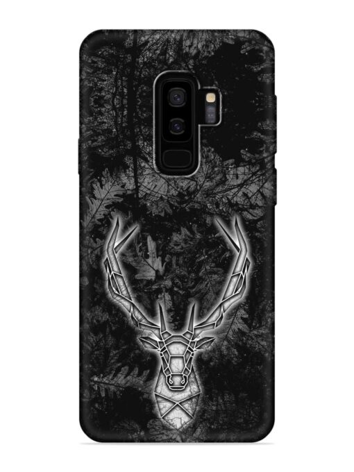 Ancient Deer Embossed Soft Silicone Case for Samsung Galaxy S9 Plus Zapvi