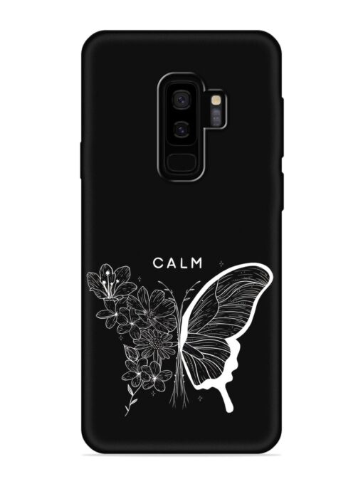 Calm Embossed Soft Silicone Case for Samsung Galaxy S9 Plus Zapvi