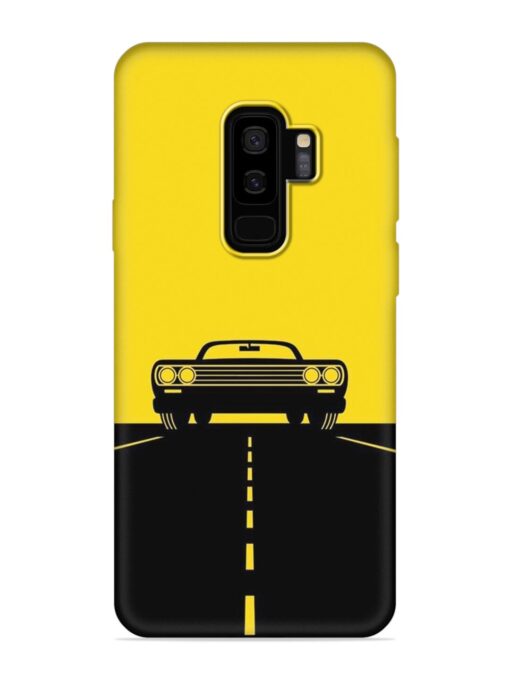 Classic Car Embossed Soft Silicone Case for Samsung Galaxy S9 Plus Zapvi