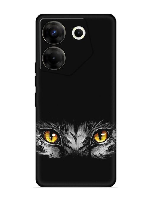 Scary Eye Embossed Soft Silicone Case for Tecno Camon 20 Pro (5G) Zapvi