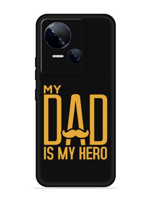 My Dad Is My Hero Embossed Soft Silicone Case for Tecno Spark 10 (5G) Zapvi