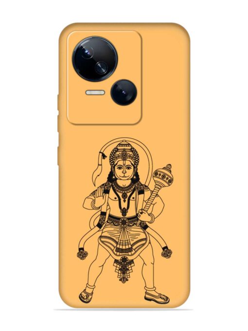 Indian God Hanuman Embossed Soft Silicone Case for Tecno Spark 10 (5G) Zapvi