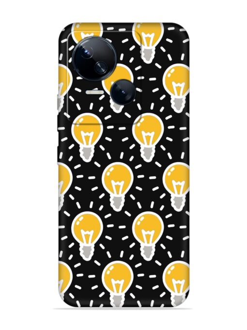 Light Bulb Seamless Embossed Soft Silicone Case for Tecno Spark 10 (5G) Zapvi