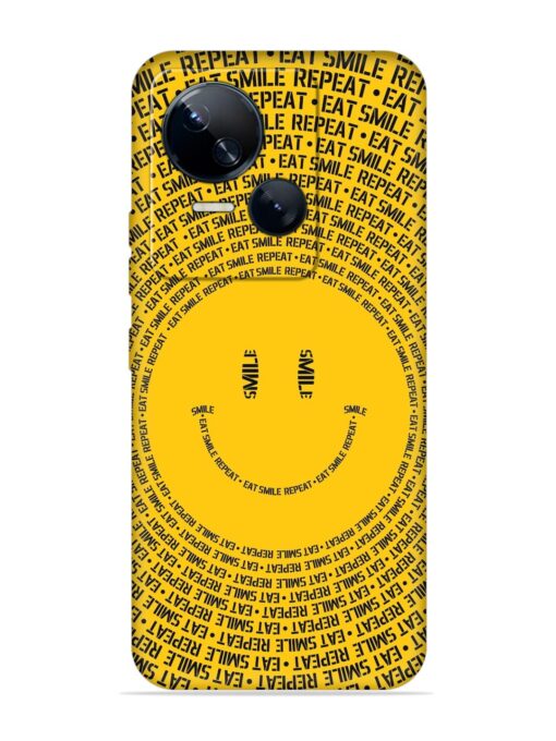 Smiley Embossed Soft Silicone Case for Tecno Spark 10 (5G) Zapvi