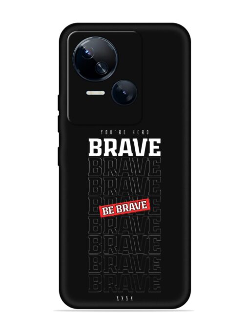 Be Brave Embossed Soft Silicone Case for Tecno Spark 10 (5G) Zapvi