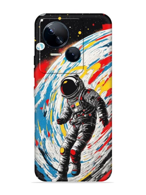 Astronaut Art Embossed Soft Silicone Case for Tecno Spark 10 (5G) Zapvi