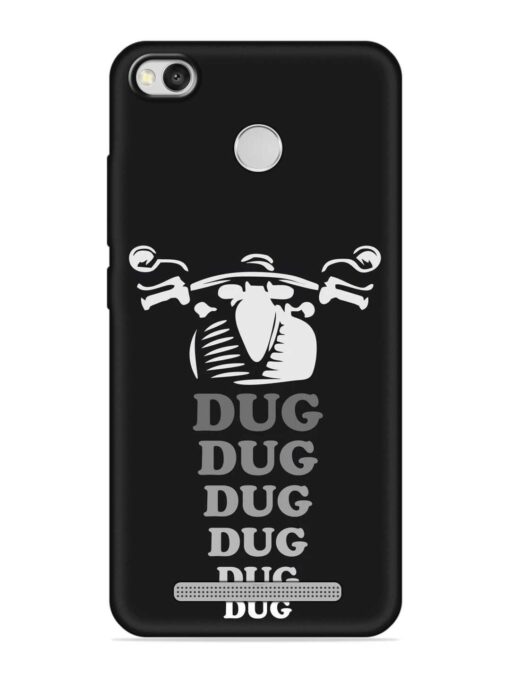 Dug Dug Dug Embossed Soft Silicone Case for Xiaomi Redmi 3S Zapvi