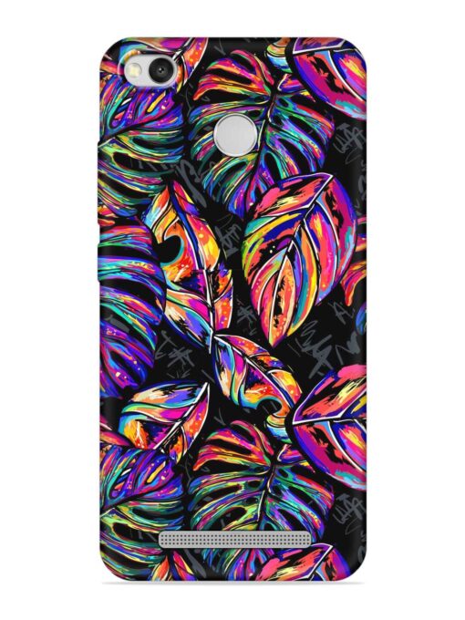 Tropical Seamless Vector Embossed Soft Silicone Case for Xiaomi Redmi 3S Zapvi