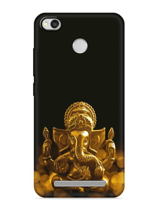 Lord Ganesha Indian Festival Embossed Soft Silicone Case for Xiaomi Redmi 3S Zapvi