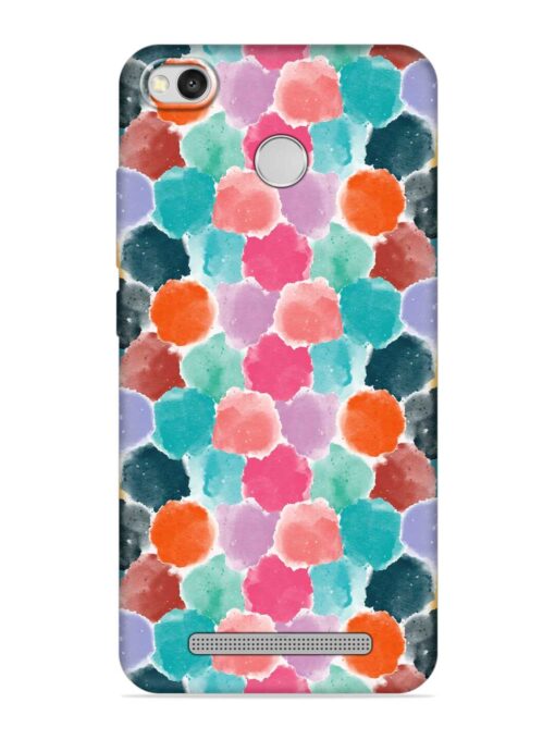 Colorful Seamless Pattern Embossed Soft Silicone Case for Xiaomi Redmi 3S Zapvi