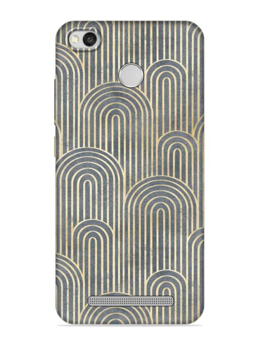 Art Deco Style Embossed Soft Silicone Case for Xiaomi Redmi 3S Zapvi