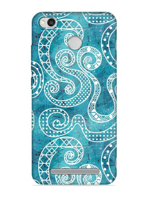 Vintage Curved Seamless Embossed Soft Silicone Case for Xiaomi Redmi 3S Zapvi