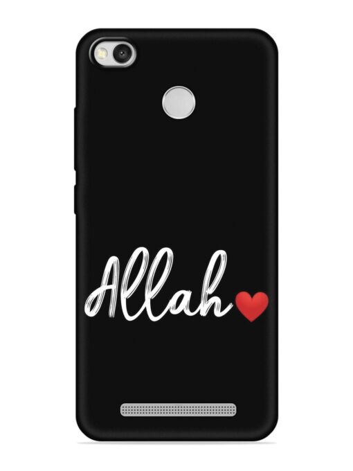 Allah Embossed Soft Silicone Case for Xiaomi Redmi 3S Zapvi