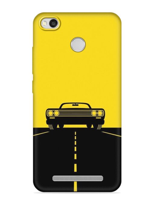 Classic Car Embossed Soft Silicone Case for Xiaomi Redmi 3S Zapvi