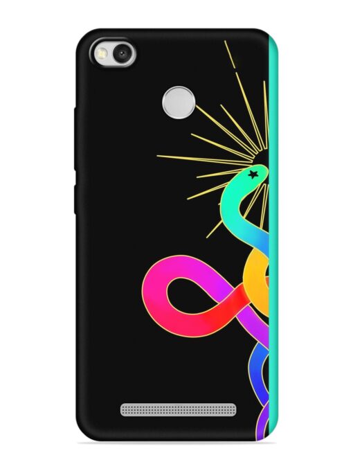 Art Geometric Abstraction Embossed Soft Silicone Case for Xiaomi Redmi 3S Zapvi