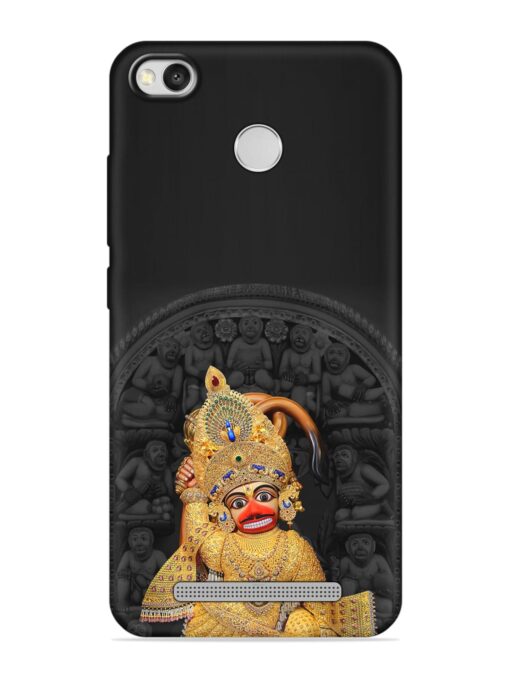 Indian Gold Hanuman Embossed Soft Silicone Case for Xiaomi Redmi 3S Prime Zapvi