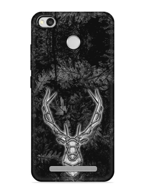 Ancient Deer Embossed Soft Silicone Case for Xiaomi Redmi 3S Prime Zapvi