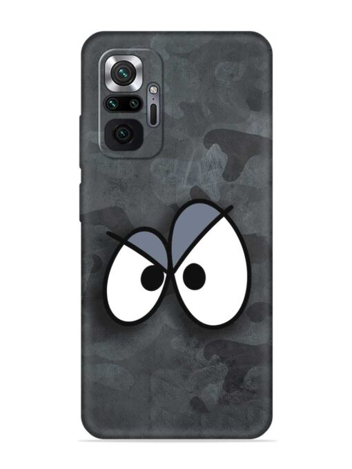 Big Eyes Night Mode Embossed Soft Silicone Case for Xiaomi Redmi Note 10 Pro Max Zapvi