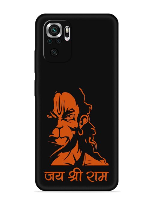 Angry Hanuman Embossed Soft Silicone Case for Xiaomi Redmi Note 10S Zapvi