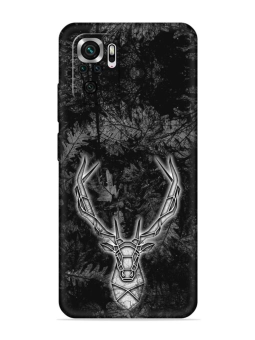 Ancient Deer Embossed Soft Silicone Case for Xiaomi Redmi Note 10S Zapvi