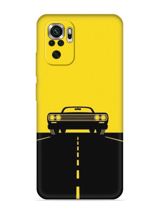 Classic Car Embossed Soft Silicone Case for Xiaomi Redmi Note 10S Zapvi