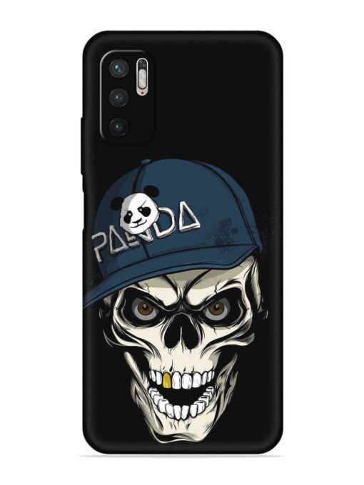 Panda Skull Embossed Soft Silicone Case for Xiaomi Redmi Note 10T (5G) Zapvi