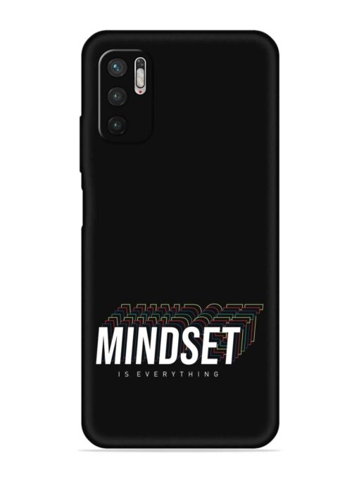 Mindset Everything Slogan Embossed Soft Silicone Case for Xiaomi Redmi Note 10T (5G) Zapvi