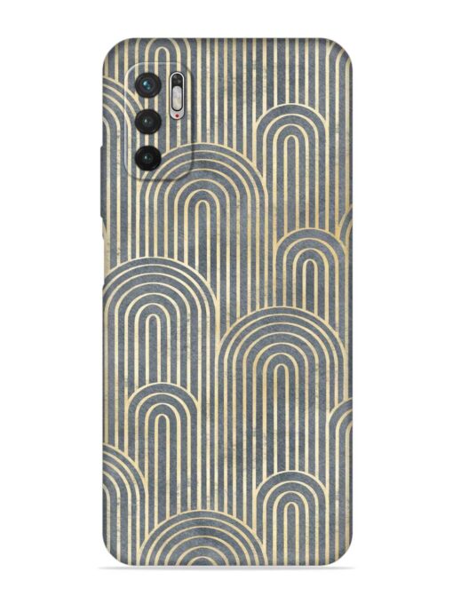 Art Deco Style Embossed Soft Silicone Case for Xiaomi Redmi Note 10T (5G) Zapvi