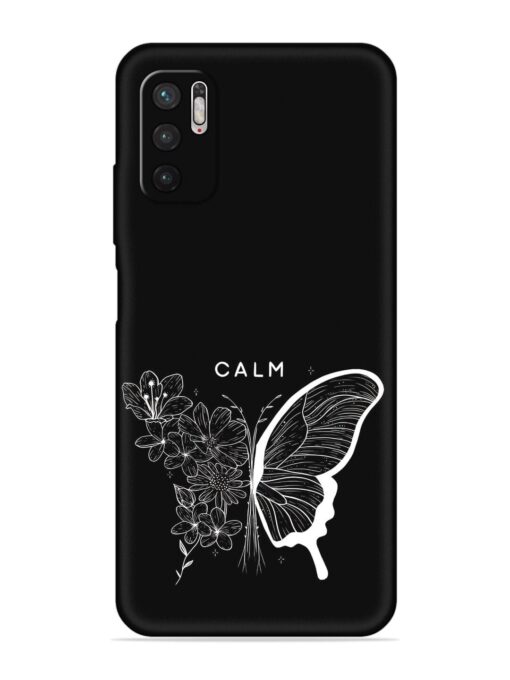 Calm Embossed Soft Silicone Case for Xiaomi Redmi Note 10T (5G) Zapvi