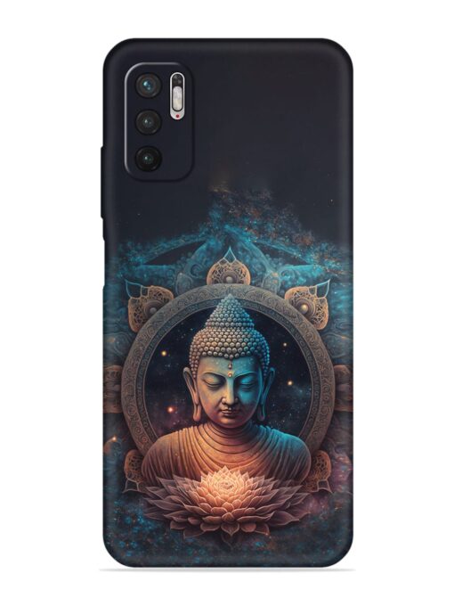 Gautam Buddha Embossed Soft Silicone Case for Xiaomi Redmi Note 10T (5G) Zapvi