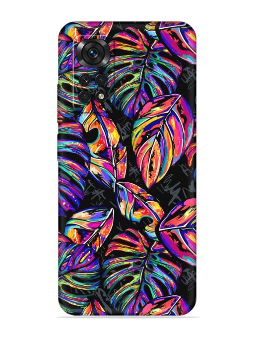 Tropical Seamless Vector Embossed Soft Silicone Case for Xiaomi Redmi Note 11 Zapvi