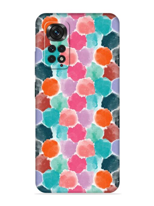 Colorful Seamless Pattern Embossed Soft Silicone Case for Xiaomi Redmi Note 11 Zapvi