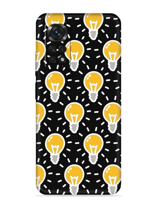 Light Bulb Seamless Embossed Soft Silicone Case for Xiaomi Redmi Note 11 Zapvi