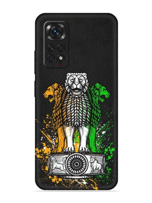 Pillars Of Ashoka Embossed Soft Silicone Case for Xiaomi Redmi Note 11 Zapvi