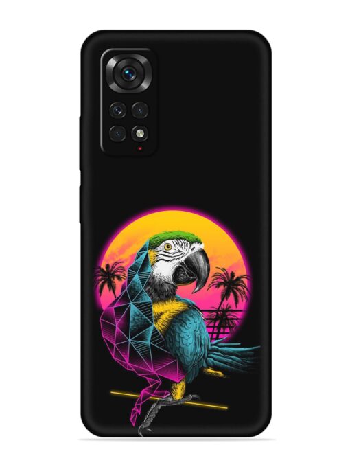 Rad Parrot Embossed Soft Silicone Case for Xiaomi Redmi Note 11 Zapvi