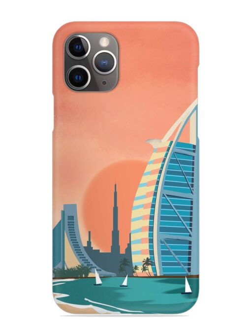 Dubai Architectural Scenery Snap Case for Apple Iphone 11 Pro Zapvi