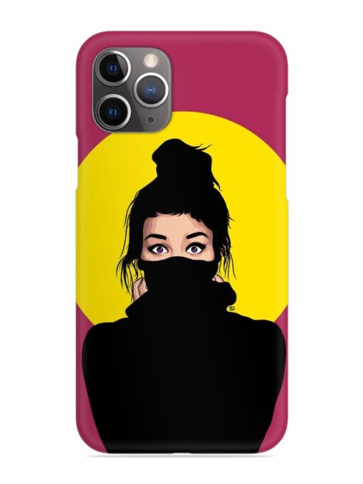 Girly Vector Snap Case for Apple Iphone 11 Pro Zapvi