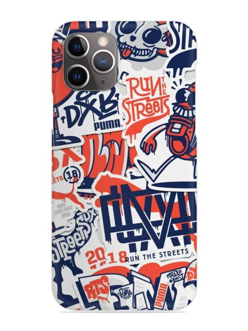 Run The Street Snap Case for Apple Iphone 11 Pro Zapvi